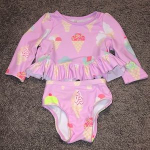 Infant  Baby Girl Lavender Ice Cream 2 Piece!!!!